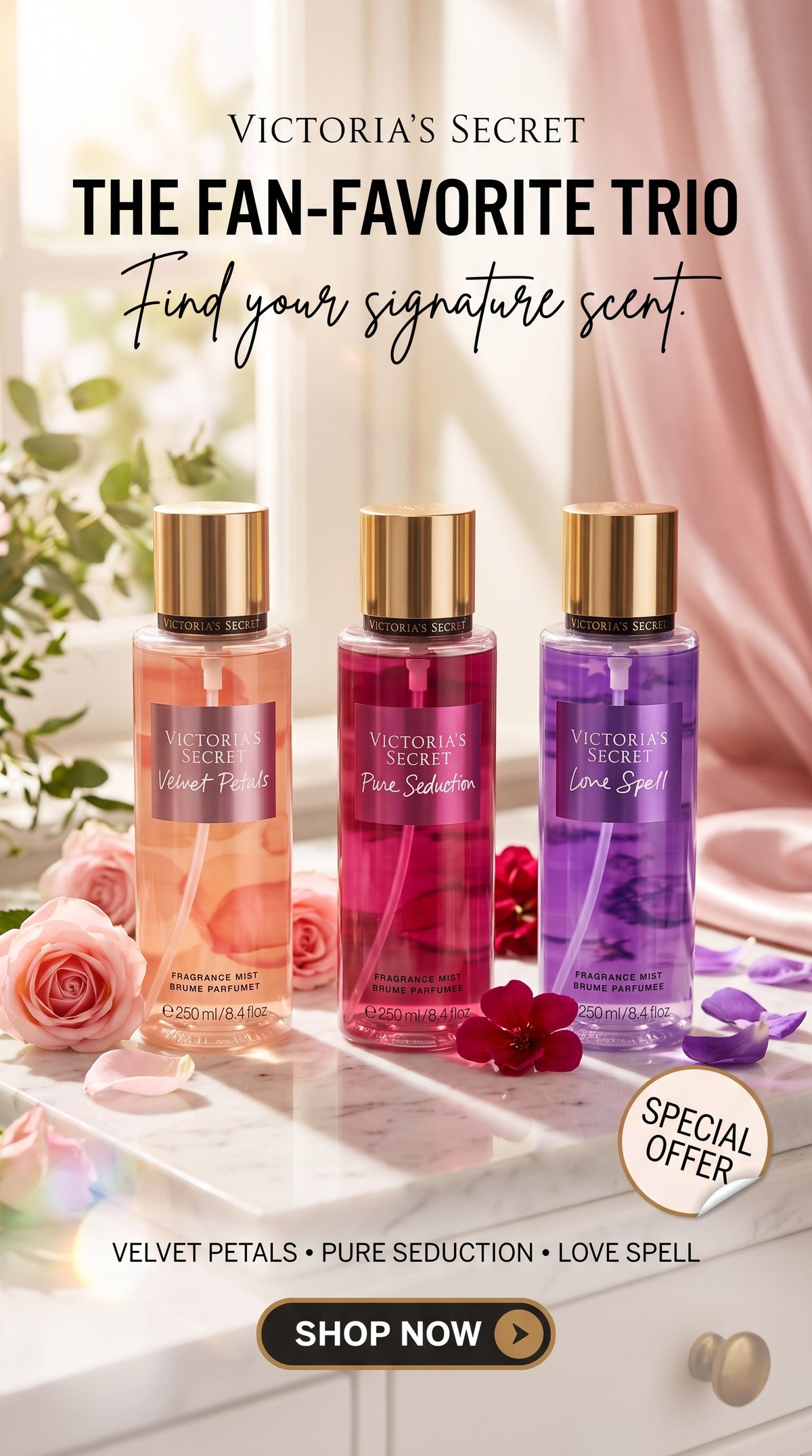 Body Mists Perfume